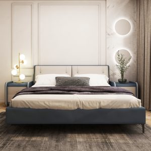 现代简约床JY-9053