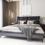 现代简约床JY-9051