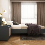 现代简约床JY-9053