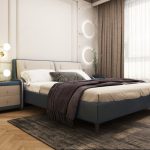 现代简约床JY-9053