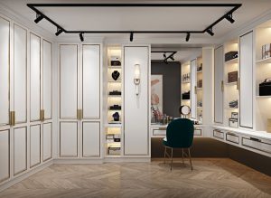 极简轻奢梳妆凳