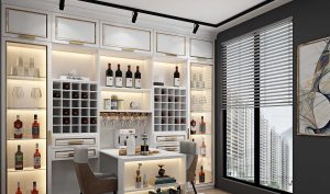 极简轻奢餐边柜