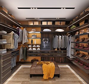 意式轻奢衣帽间